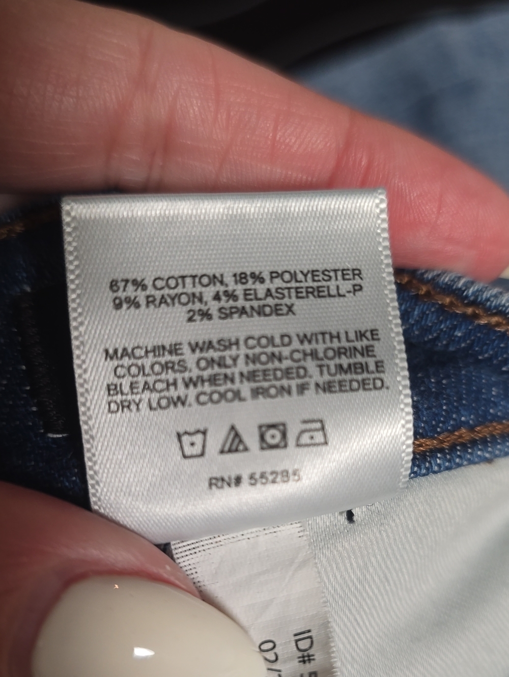 Express Skyscraper Mid Rise Distressed Jeans Size 8 Regular - Picture 10 of 10